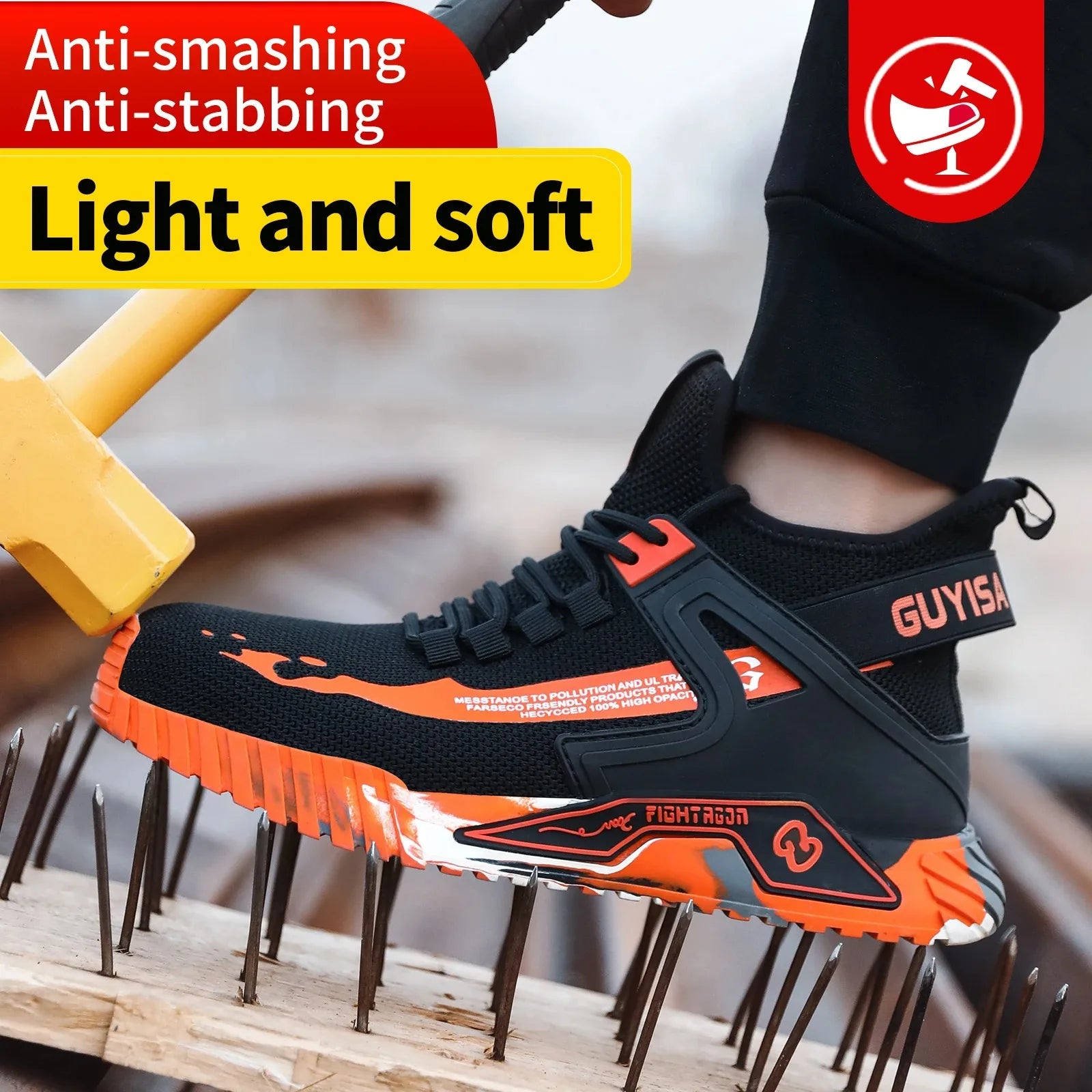 Safety Shoes – Steel Toe Work Sneaker