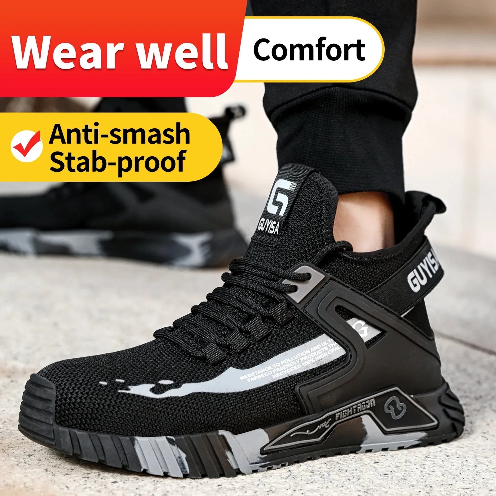 Safety Shoes – Steel Toe Work Sneaker