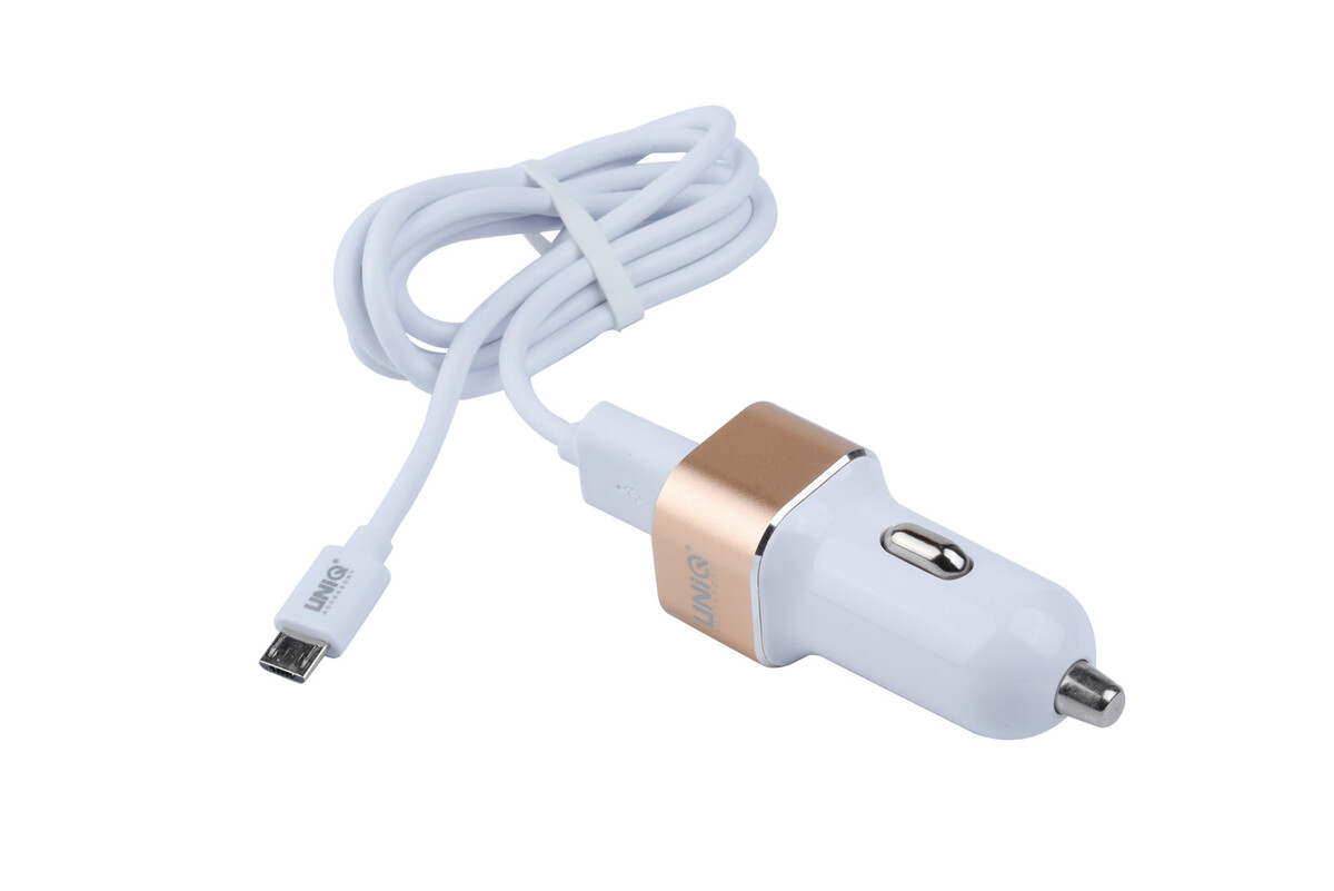 USB Car Charger Quick Charge 3.0 – UNIQ Accessory White