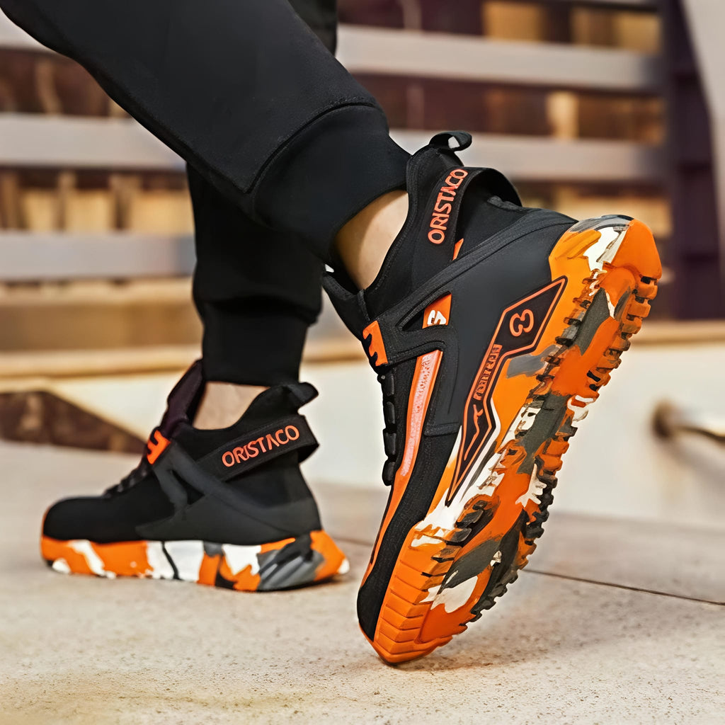 Safety Shoes – Steel Toe & Anti-Puncture Work Sneaker